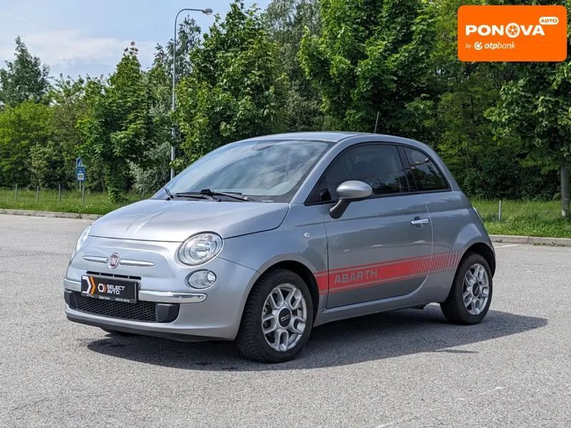 Fiat 500, 2015 р., Бензин, 95 тис. км, Хетчбек, Сірий, Львів AT-10400462 фото