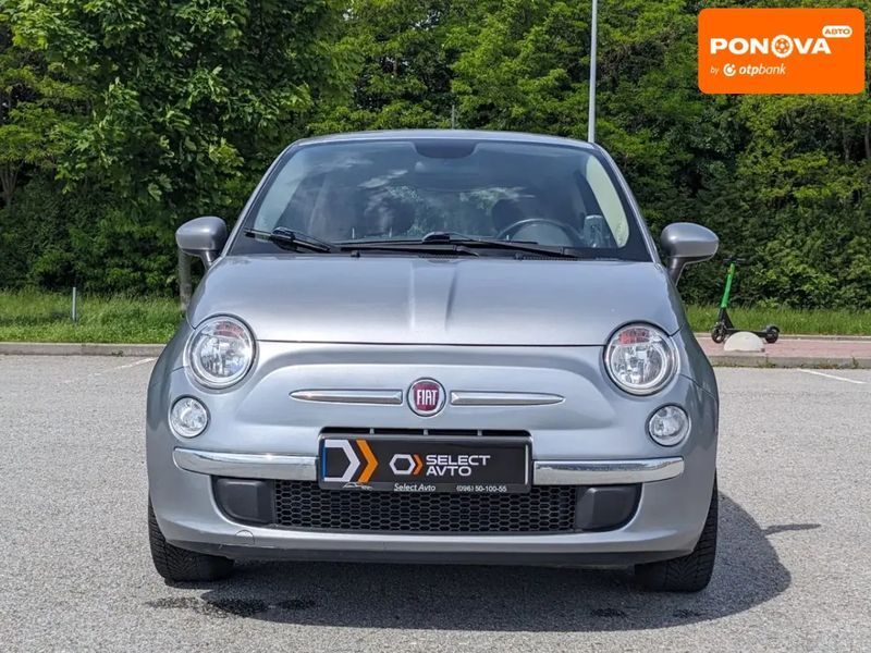 Fiat 500, 2015 р., Бензин, 95 тис. км, Хетчбек, Сірий, Львів AT-10400462 фото