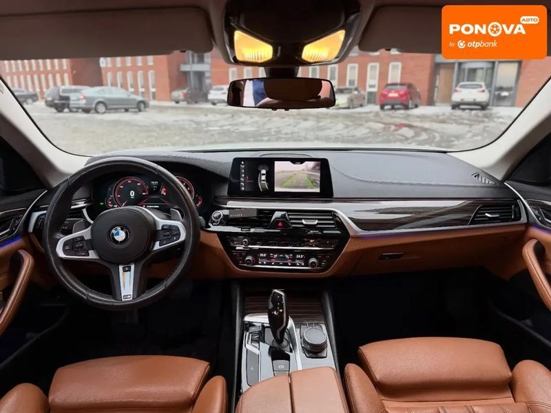 BMW 5 Series, 2017 р., Бензин, 140 тис. км, Седан, Білий, Дніпро (Дніпропетровськ) AT-10412782 фото