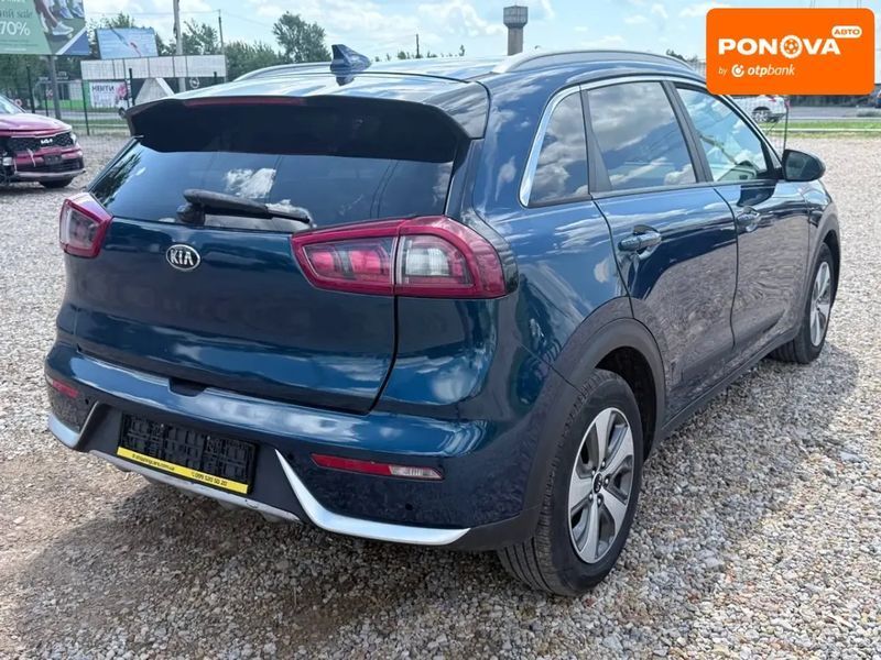 Kia Niro, 2018 г., Гибрид (HEV), 131 тыс. км, Хетчбек, Синий, Софіївська Борщагівка AT-10419392 фото