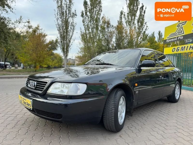 Audi 100, 1996 г., Бензин, 385 тыс. км, Седан, Чорный, Кривой Рог AT-10403430 фото