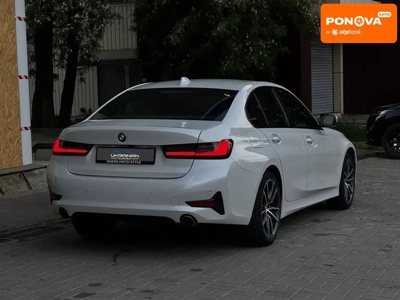 BMW 3 Series, 2019 г., Бензин, 136 тыс. км, Седан, Белый, Днепр (Днепропетровск) AT-10418061 фото