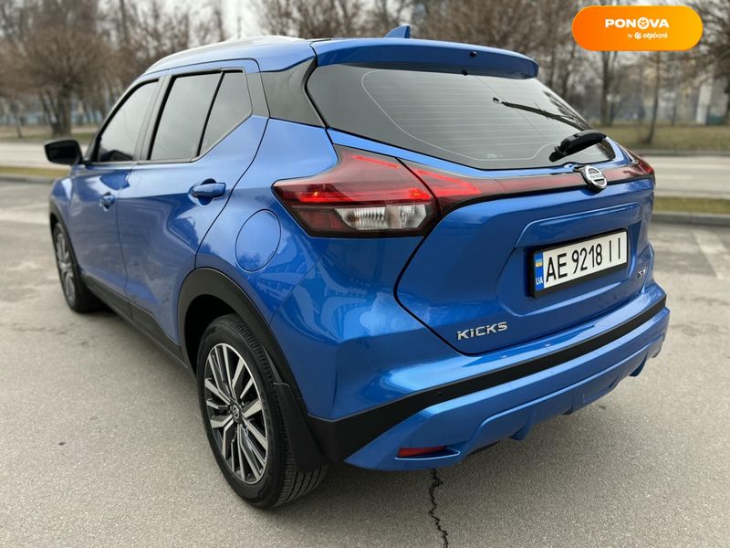 Nissan Kicks, 2021, Бензин, 1.6 л., 35 тис. км, Позашляховик / Кросовер, Синій, Дніпро (Дніпропетровськ) 29502 фото