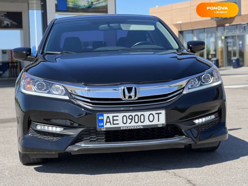 Honda Accord, 2016, Бензин, 2.35 л., 134 тис. км, Седан, Чорний, Дніпро (Дніпропетровськ) 44957 фото