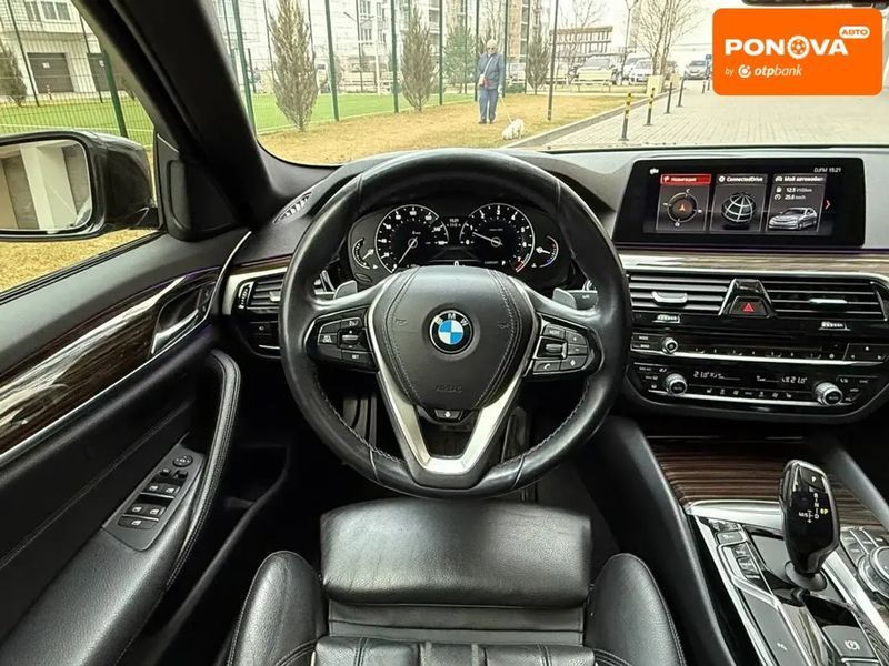 BMW 5 Series, 2017 р., Бензин, 99 тис. км, Седан, Сірий, Дніпро (Дніпропетровськ) AT-10415273 фото