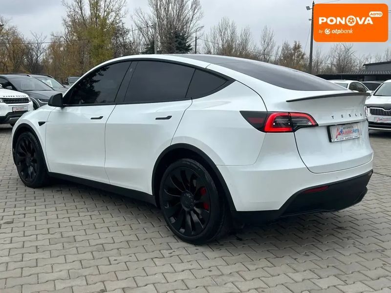 Tesla Model Y, 2021 р., Електро, 61 тис. км, Позашляховик / Кросовер, Білий, Кривий Ріг AT-10404556 фото