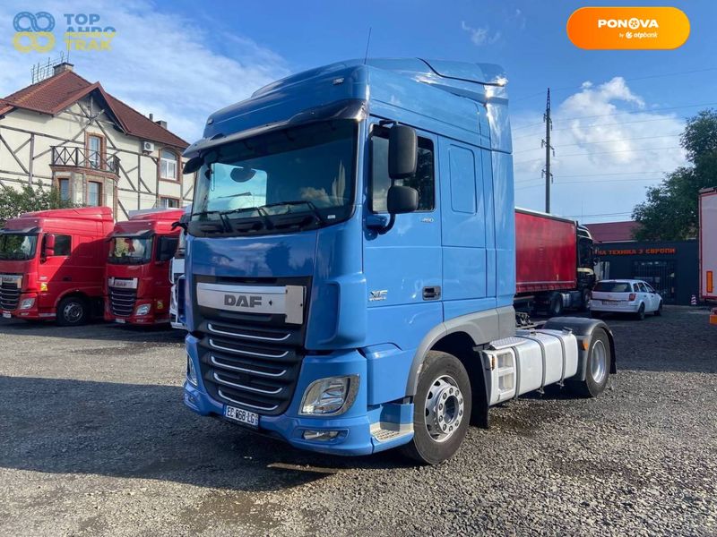 DAF XF 106, 2016, Дизель, 12.9 л., 862 тис. км, Тягач, Синій, Ковель 98742 фото