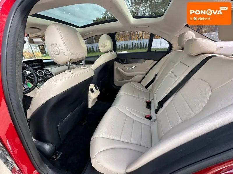 Mercedes-Benz C-Class, 2016 г., Бензин, 181 тыс. км, Седан, Красный, Луцк AT-10405666 фото