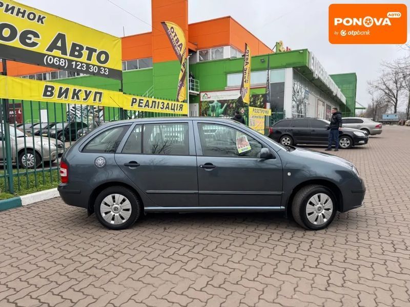 Skoda Fabia, 2006 р., Бензин, 266 тис. км, Універсал, Сірий, Кривий Ріг AT-10406223 фото