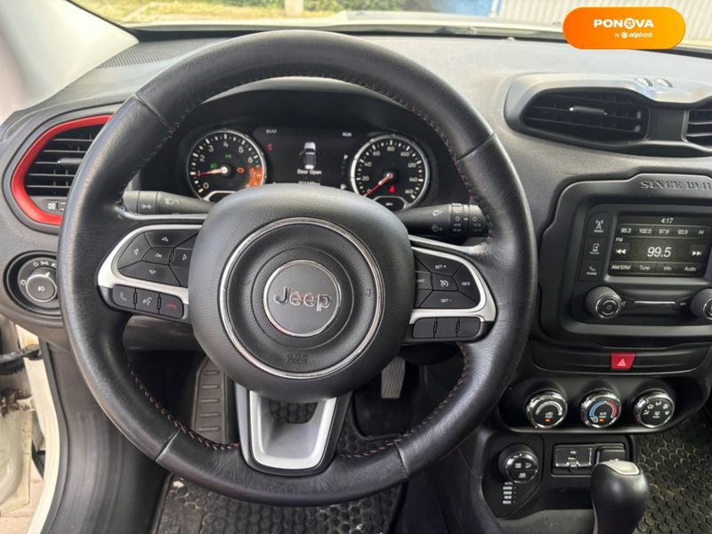 Jeep Renegade, 2016, Бензин, 2.36 л., 211 тис. км, Позашляховик / Кросовер, Білий, Полтава 103455 фото