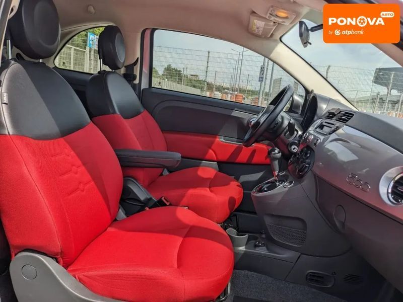 Fiat 500, 2015 р., Бензин, 95 тис. км, Хетчбек, Сірий, Львів AT-10400462 фото