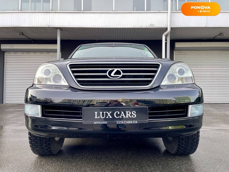 Lexus GX, 2005, Газ пропан-бутан / Бензин, 4.66 л., 209 тис. км, Позашляховик / Кросовер, Чорний, Київ 15849 фото