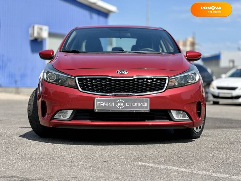 Kia Forte, 2017, Бензин, 2 л., 166 тыс. км, Седан, Красный, Киев 102432 фото