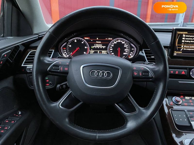 Audi A8, 2013, Дизель, 2.97 л., 187 тис. км, Седан, Чорний, Київ 42920 фото