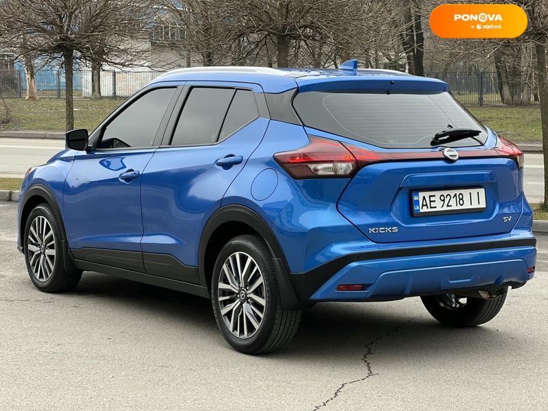 Nissan Kicks, 2021, Бензин, 1.6 л., 35 тис. км, Позашляховик / Кросовер, Синій, Дніпро (Дніпропетровськ) 29502 фото