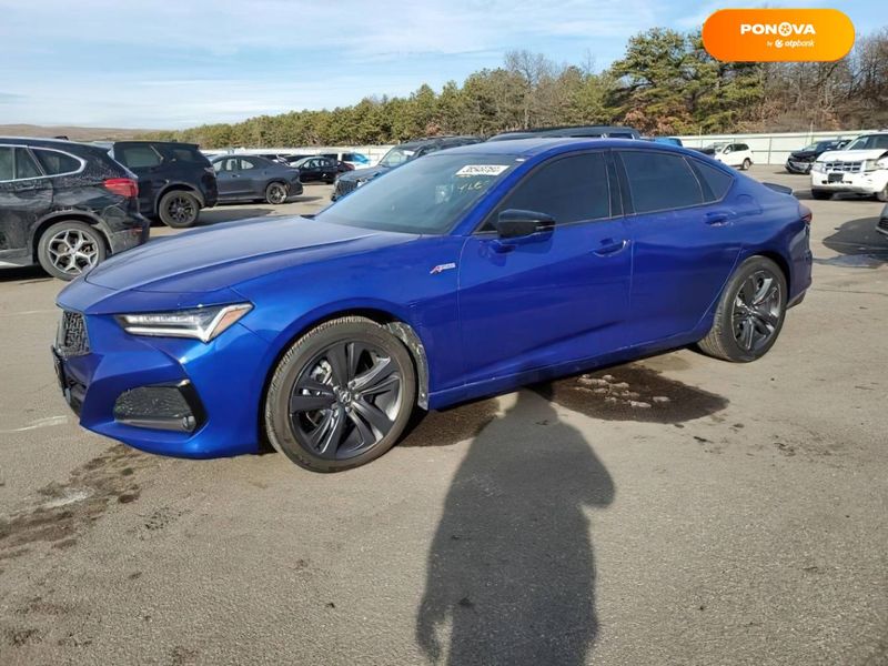 Acura TLX, 2022, Бензин, 2 л., 22 тис. км, Седан, Синій, Київ Cars-EU-US-KR-36665 фото