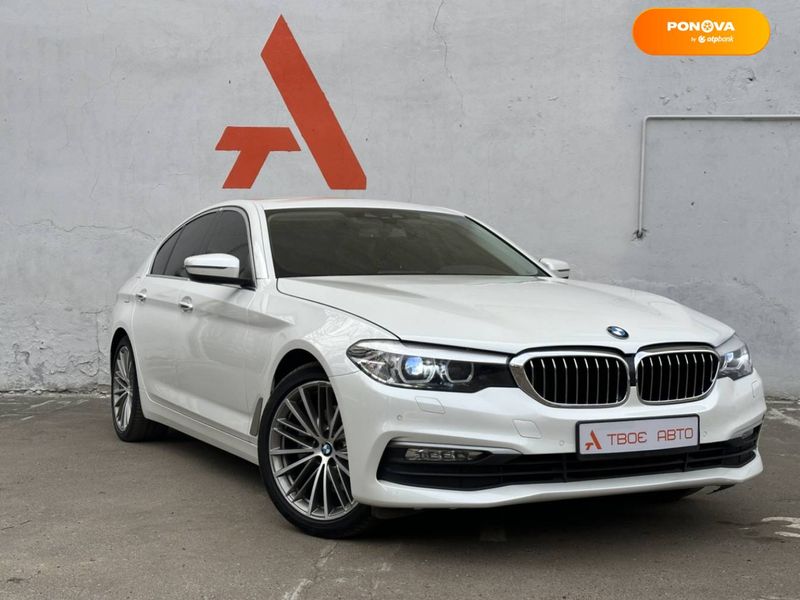 BMW 5 Series, 2017, Дизель, 2 л., 176 тис. км, Седан, Білий, Одеса 43810 фото