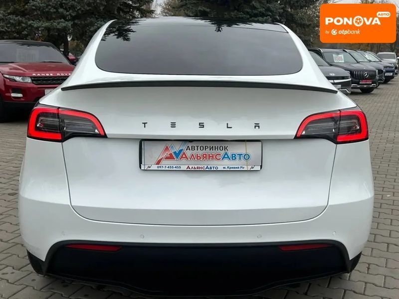 Tesla Model Y, 2021 р., Електро, 61 тис. км, Позашляховик / Кросовер, Білий, Кривий Ріг AT-10404556 фото