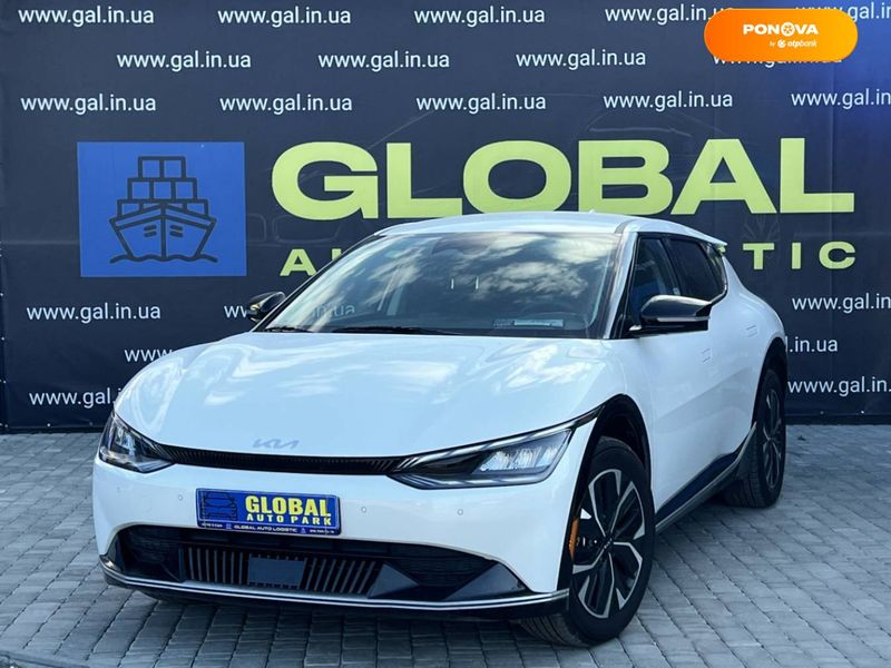 Kia EV6, 2022, Електро, 16 тис. км, Позашляховик / Кросовер, Білий, Львів 51608 фото