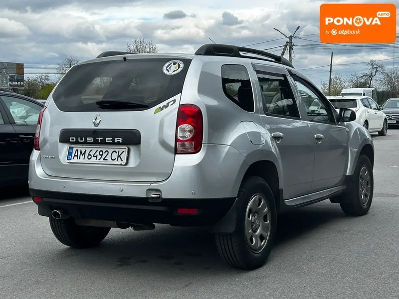 Renault Duster, 2012 р., Бензин, 112 тис. км, Позашляховик / Кросовер, Сірий, Житомир AT-10416475 фото