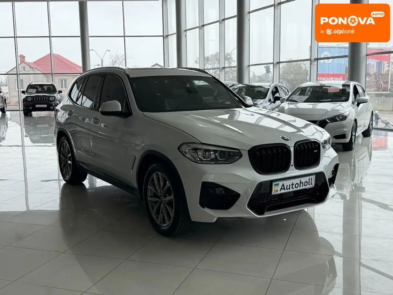 BMW X3, 2018 р., Бензин, 128 тис. км, Позашляховик / Кросовер, Білий, Одеса AT-10415985 фото
