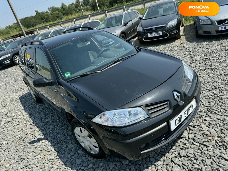 Renault Megane, 2008, Бензин, 1.6 л., 260 тис. км, Універсал, Чорний, Стрий 110429 фото