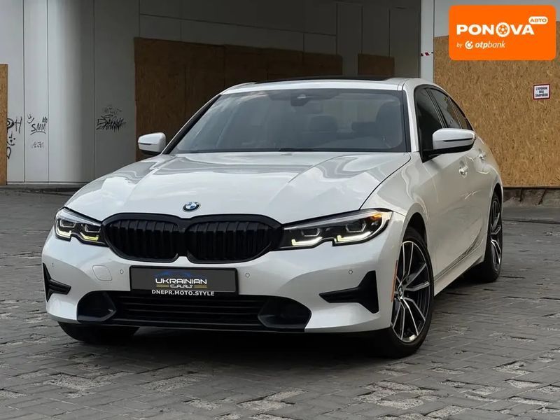 BMW 3 Series, 2019 г., Бензин, 136 тыс. км, Седан, Белый, Днепр (Днепропетровск) AT-10418061 фото