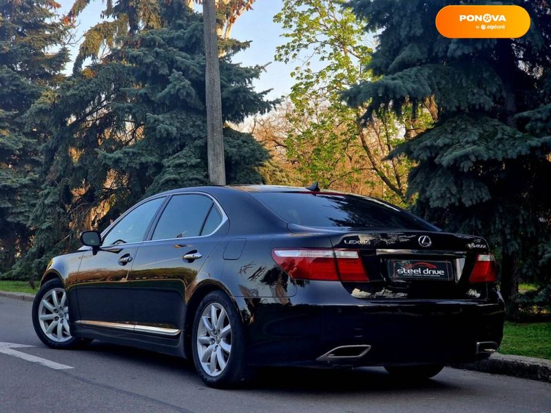 Lexus LS, 2007, Бензин, 4.6 л., 235 тис. км, Седан, Чорний, Миколаїв 34701 фото