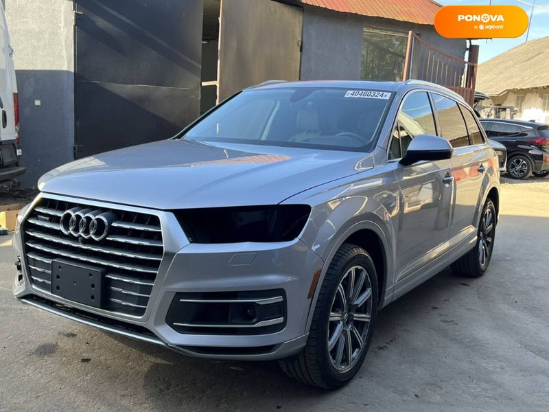 Audi Q7, 2017, Бензин, 3 л., 139 тис. км, Позашляховик / Кросовер, Сірий, Стрий 40762 фото