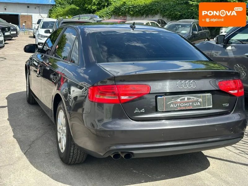 Audi A4, 2012 г., Дизель, 280 тыс. км, Седан, Серый, Каменское (Днепродзержинск) AT-10418843 фото