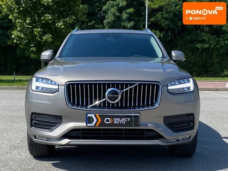 Volvo XC90, 2021 р., Гібрид (HEV), 75 тис. км, Позашляховик / Кросовер, Сірий, Львів AT-10400396 фото