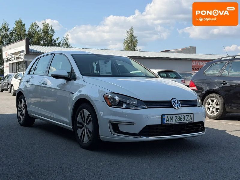 Volkswagen e-Golf, 2016 г., Електро, 151 тыс. км, Хетчбек, Белый, Житомир AT-10423510 фото
