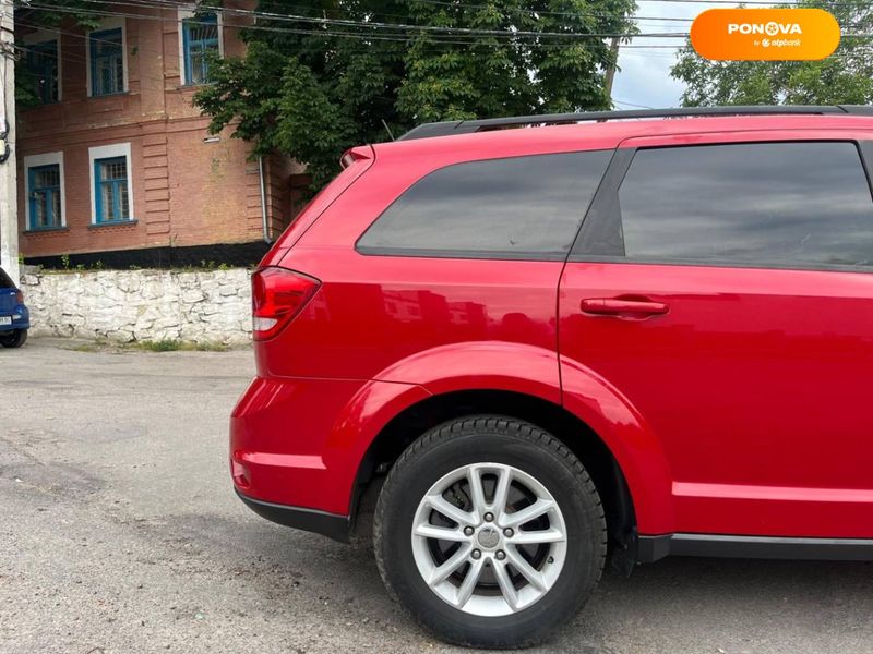 Dodge Journey, 2016, Бензин, 3.6 л., 156 тис. км, Позашляховик / Кросовер, Червоний, Вінниця 97853 фото