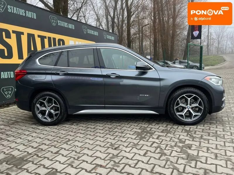 BMW X1, 2016 р., Бензин, 203 тис. км, Позашляховик / Кросовер, Сірий, Хмельницький AT-10407320 фото