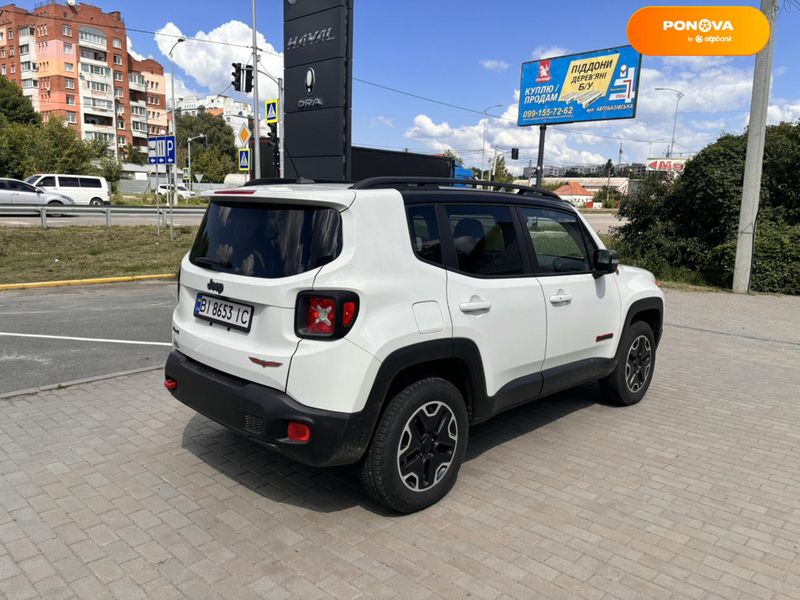 Jeep Renegade, 2016, Бензин, 2.36 л., 211 тис. км, Позашляховик / Кросовер, Білий, Полтава 103455 фото