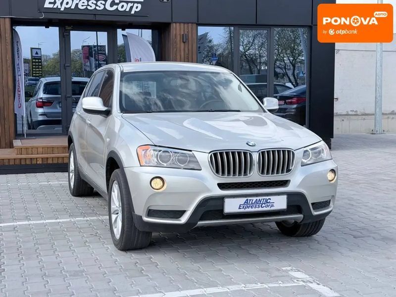 BMW X3, 2014 р., Бензин, 131 тис. км, Позашляховик / Кросовер, Сірий, Київ AT-10419200 фото