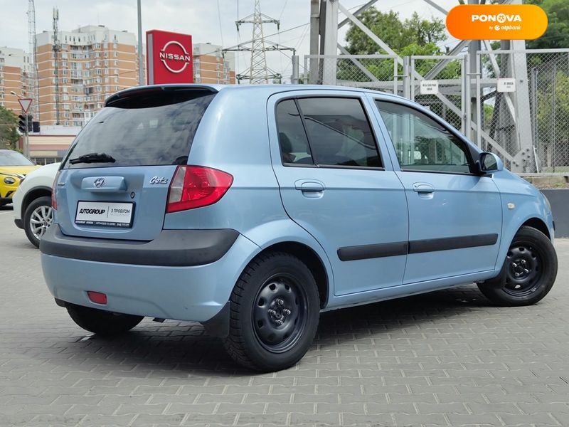 Hyundai Getz, 2008, Бензин, 1.4 л., 90 тыс. км, Хетчбек, Синий, Одесса 106905 фото