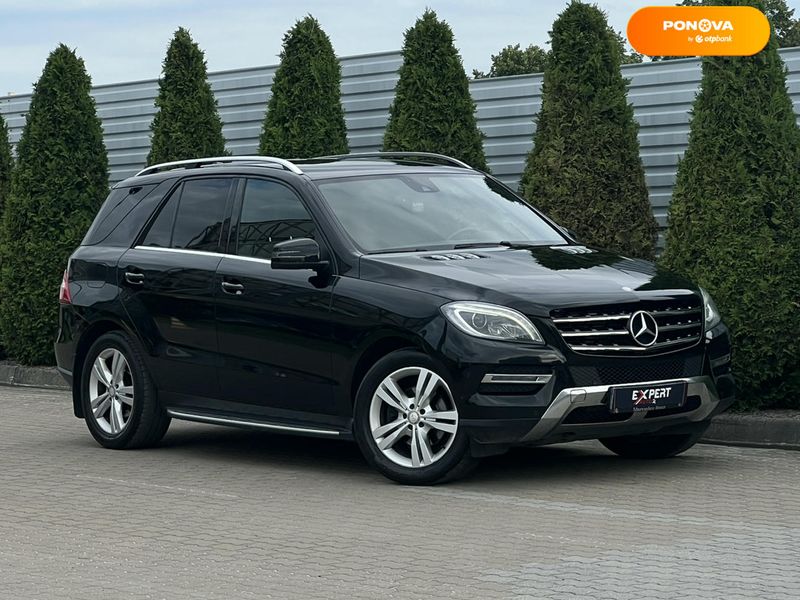 Mercedes-Benz M-Class, 2013, Дизель, 2.99 л., 189 тис. км, Позашляховик / Кросовер, Чорний, Львів 99077 фото