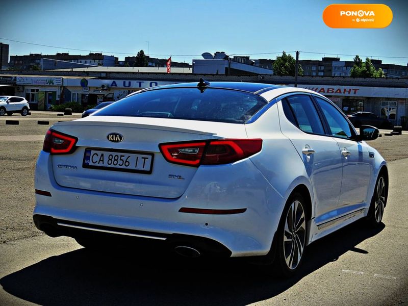 Kia Optima, 2014, Бензин, 2 л., 136 тис. км, Седан, Білий, Черкаси 101449 фото