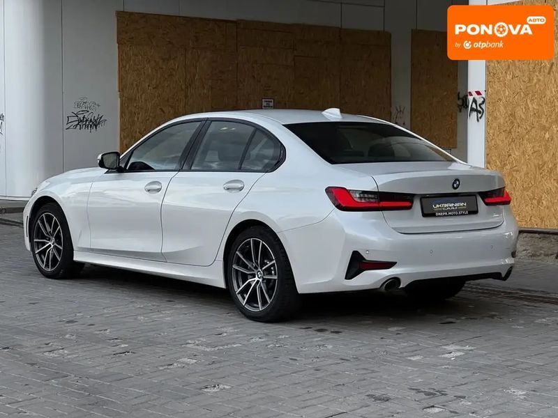 BMW 3 Series, 2019 г., Бензин, 136 тыс. км, Седан, Белый, Днепр (Днепропетровск) AT-10418061 фото