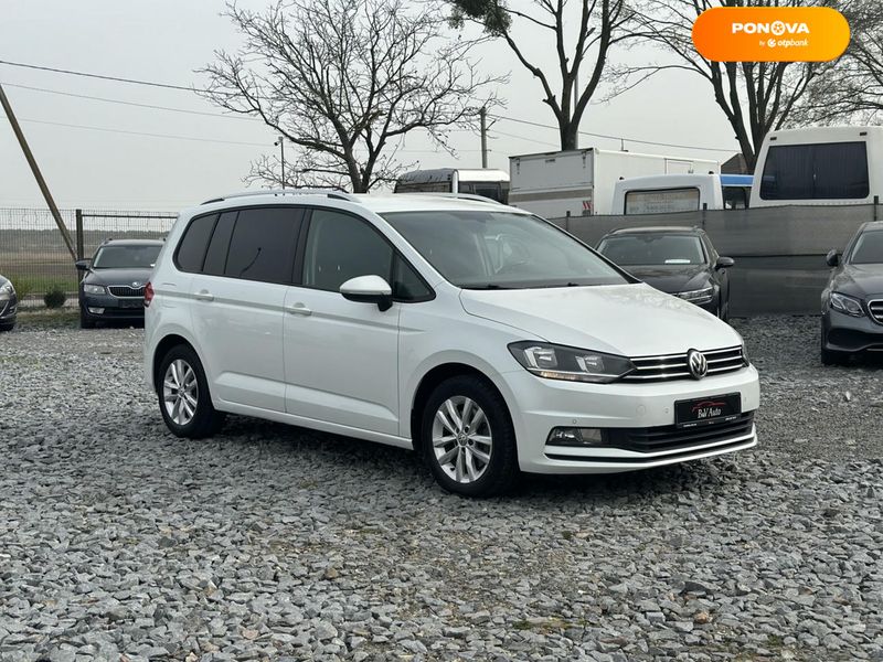 Volkswagen Touran, 2016, Дизель, 1.6 л., 196 тис. км, Мікровен, Білий, Броди 98808 фото