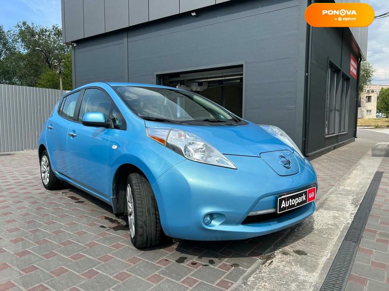 Nissan Leaf, 2014, Електро, 79 тис. км, Хетчбек, Синій, Запоріжжя 110981 фото