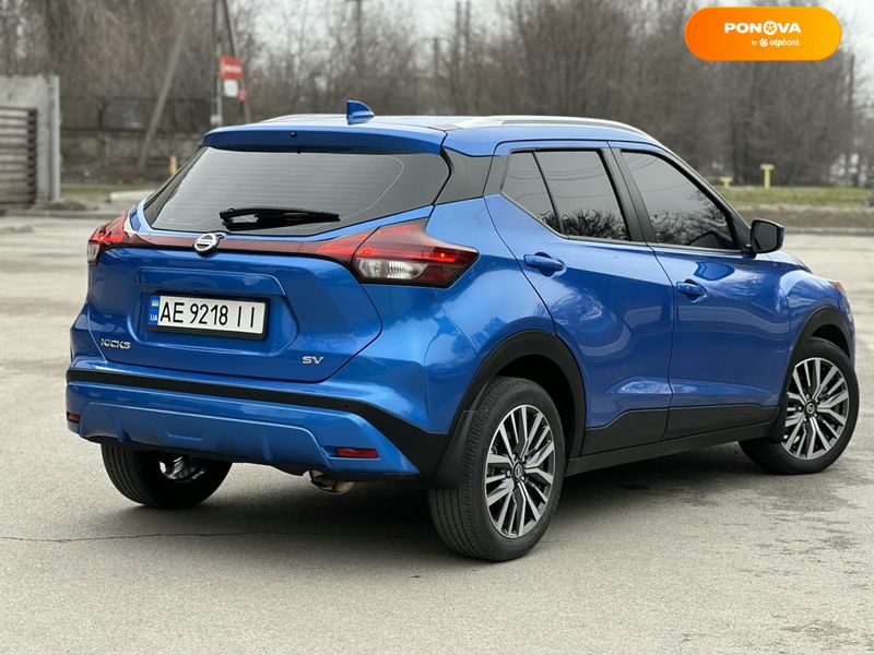 Nissan Kicks, 2021, Бензин, 1.6 л., 35 тис. км, Позашляховик / Кросовер, Синій, Дніпро (Дніпропетровськ) 29502 фото