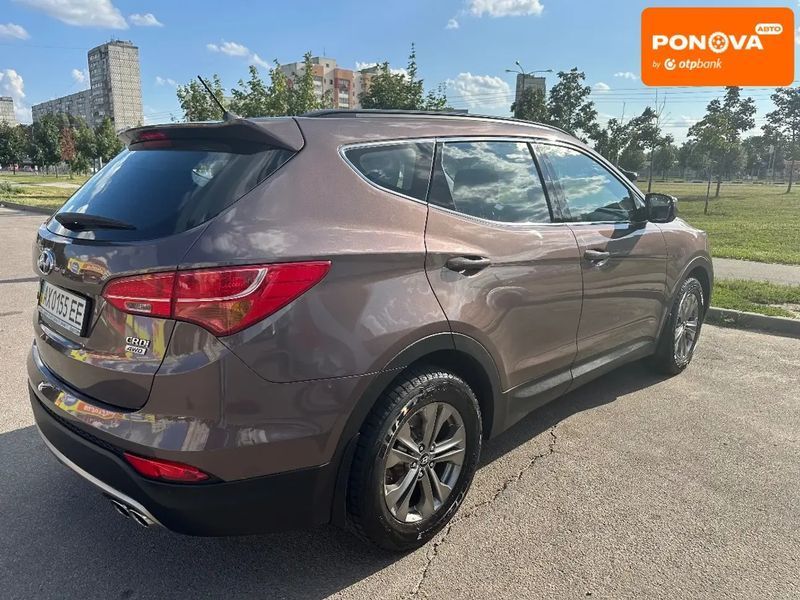 Hyundai Santa FE, 2014 г., Дизель, 94 тыс. км, Внедорожник / Кроссовер, Коричневый, Харьков AT-10404682 фото