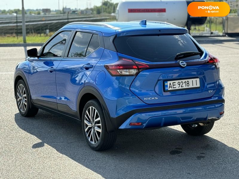 Nissan Kicks, 2021, Бензин, 1.6 л., 35 тис. км, Позашляховик / Кросовер, Синій, Дніпро (Дніпропетровськ) 29502 фото