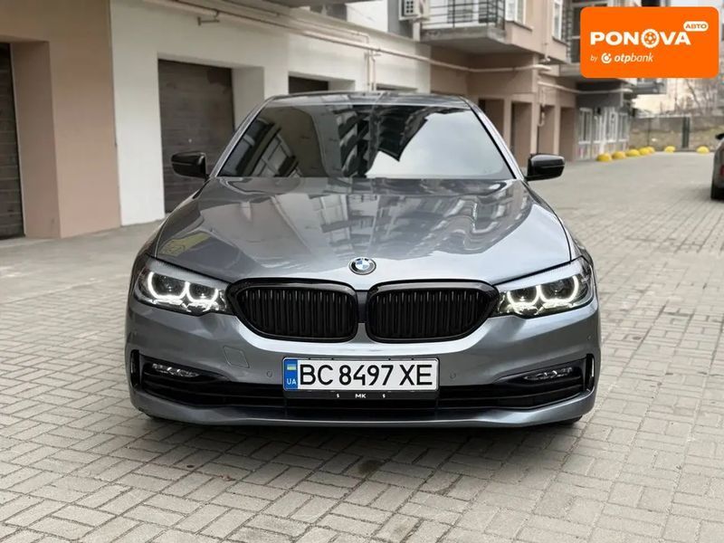 BMW 5 Series, 2017 р., Бензин, 99 тис. км, Седан, Сірий, Дніпро (Дніпропетровськ) AT-10415273 фото