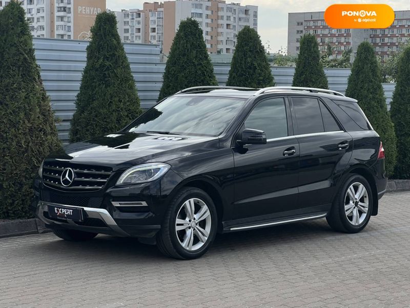 Mercedes-Benz M-Class, 2013, Дизель, 2.99 л., 189 тис. км, Позашляховик / Кросовер, Чорний, Львів 99077 фото