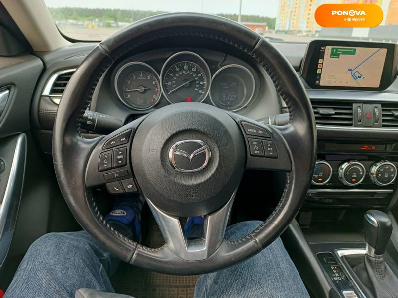 Mazda 6, 2015, Бензин, 2.49 л., 131 тыс. км, Седан, Красный, Киев Cars-Pr-61150 фото