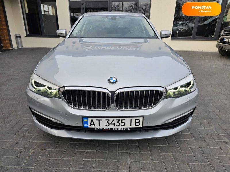 BMW 5 Series, 2018, Дизель, 2.99 л., 207 тыс. км, Седан, Серый, Коломыя 43749 фото