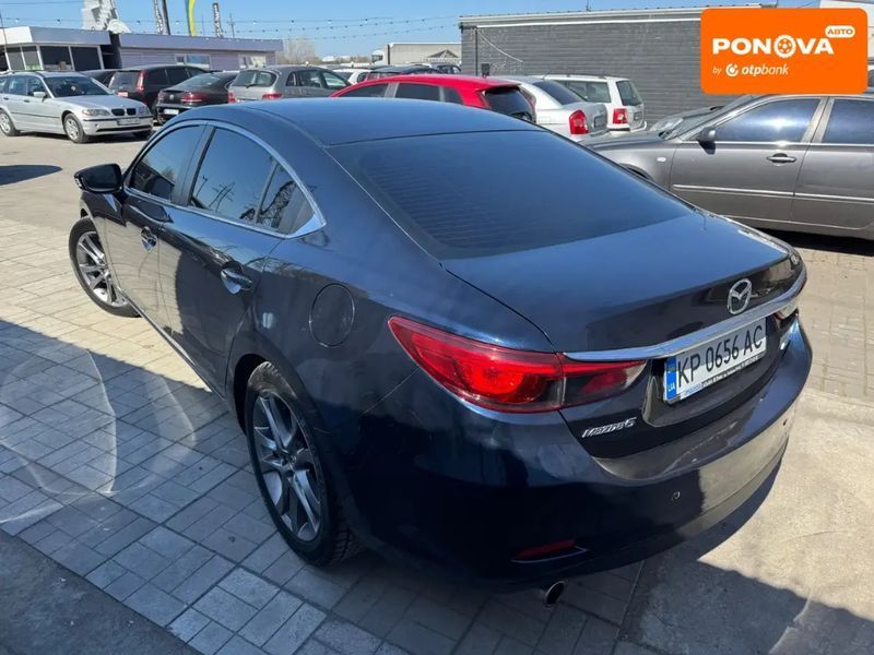 Mazda 6, 2015 г., Бензин, 180 тыс. км, Седан, Синий, Днепр (Днепропетровск) AT-10413481 фото